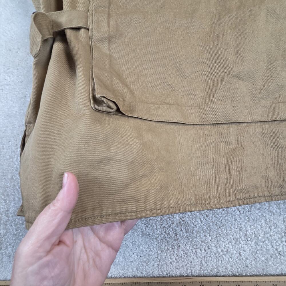 Vtg Fuji Photo Film USA Photographer Vest Multi Pocket Utility Khaki Camera XL - Picture 7 of 8